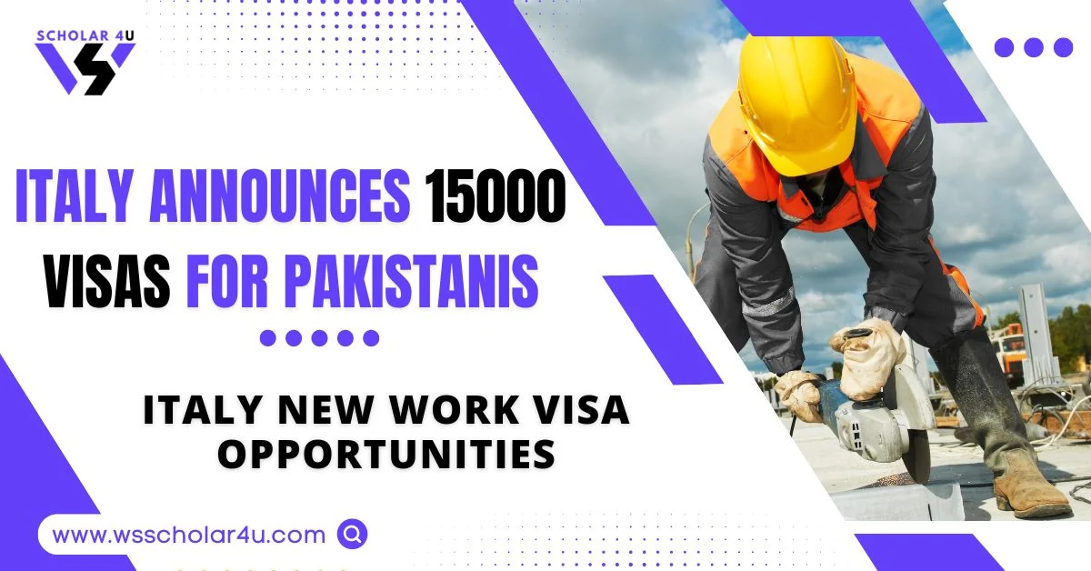 Italy Announces 15000 Visas for Pakistanis