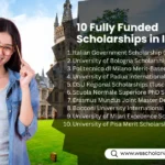 10 Fully Funded Scholarships in Italy 2025