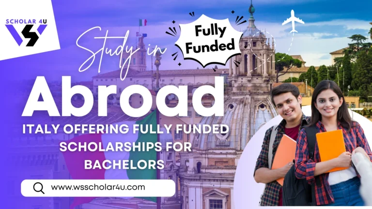Fully Funded Scholarships for Bachelors in Italy 2027