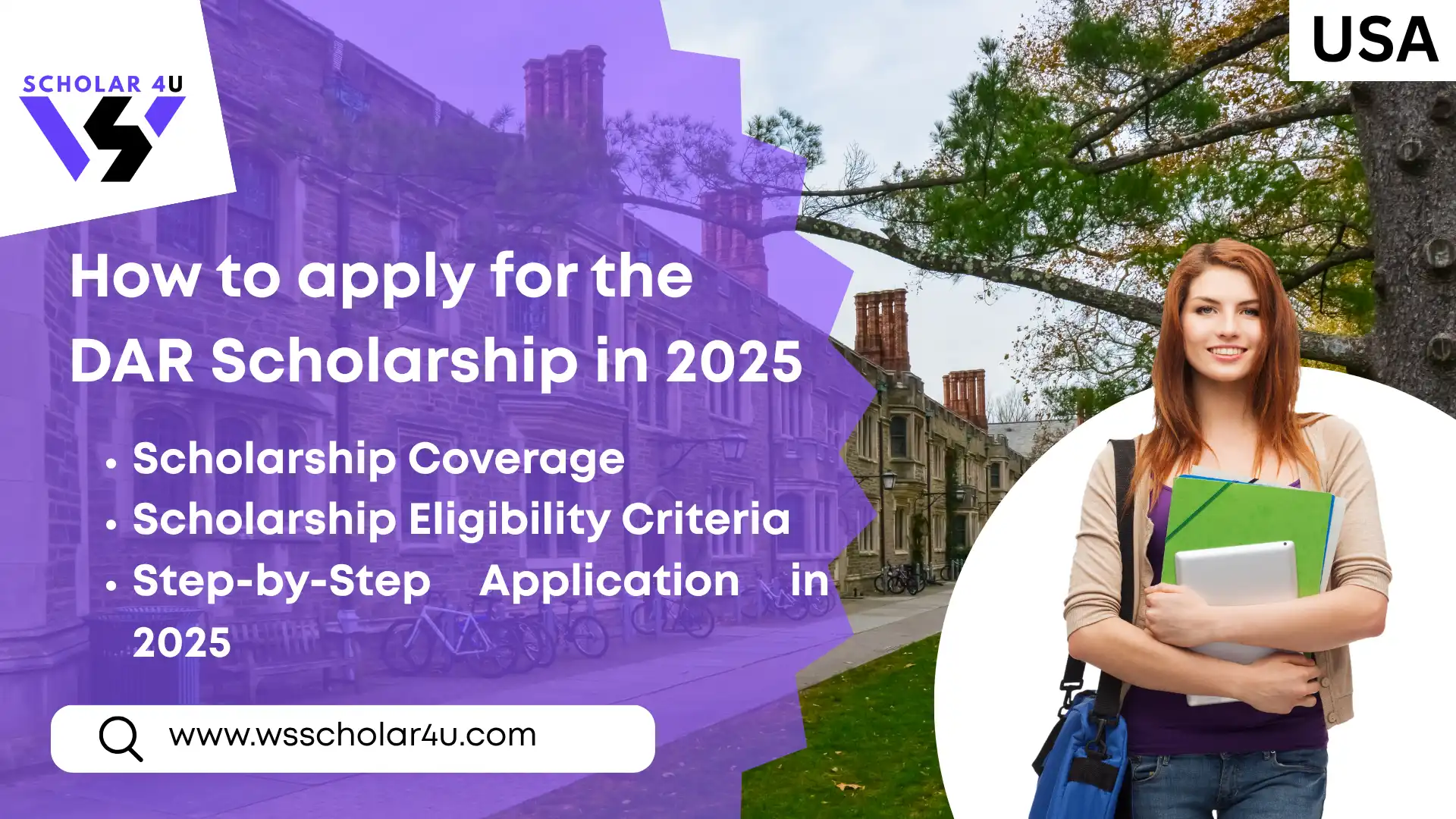 How to apply for the DAR Scholarship in 2025
