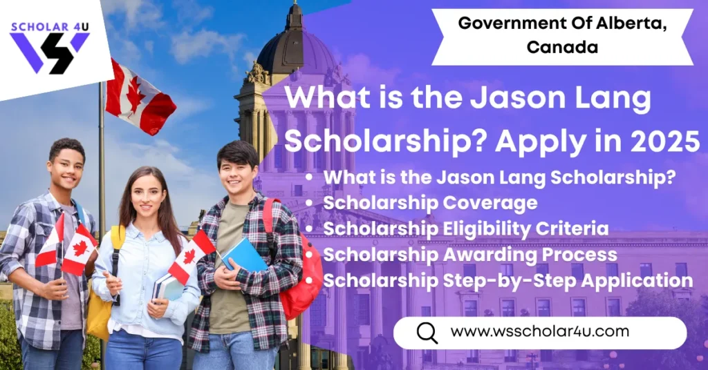 Jason Lang Scholarship