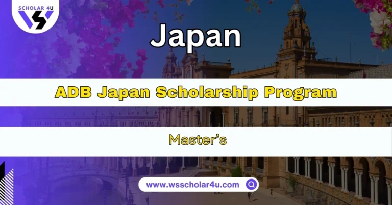 ADB Japan Scholarship Program (2027) Application Guide & Eligibility
