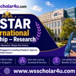 A*STAR International Fellowship – Research