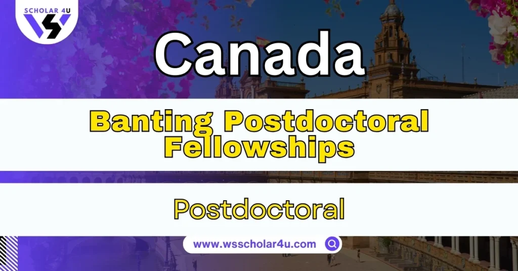 Banting Postdoctoral Fellowship