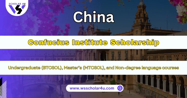Confucius Institute Scholarship 2027 (Fully Funded) Study in China