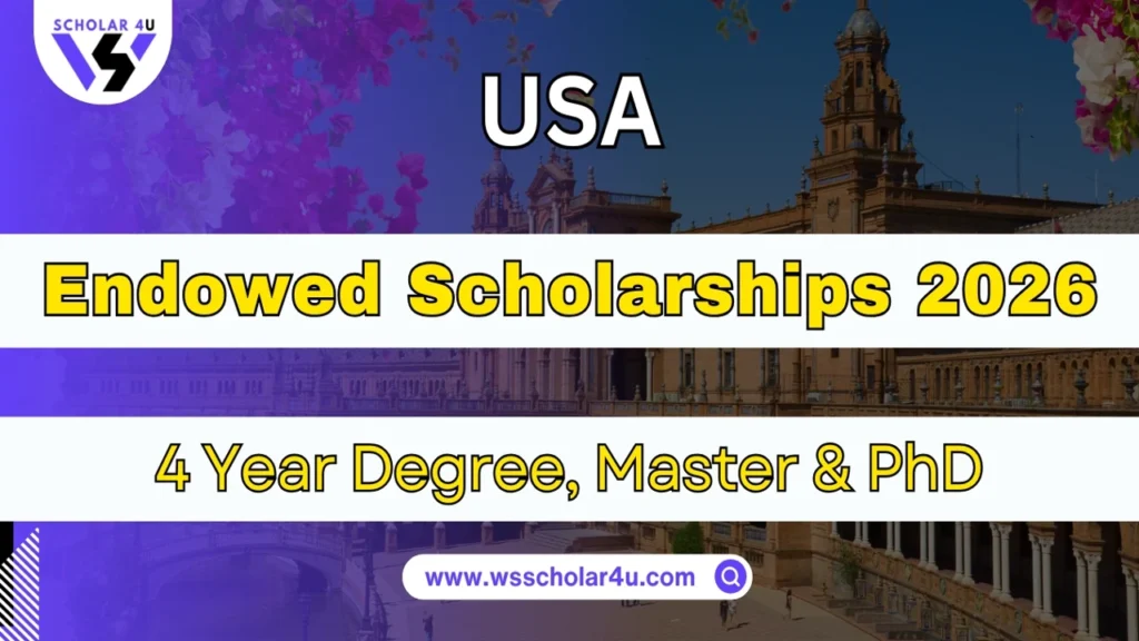 Endowed Scholarships 2026