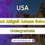 John and Abigail Adams Scholarship