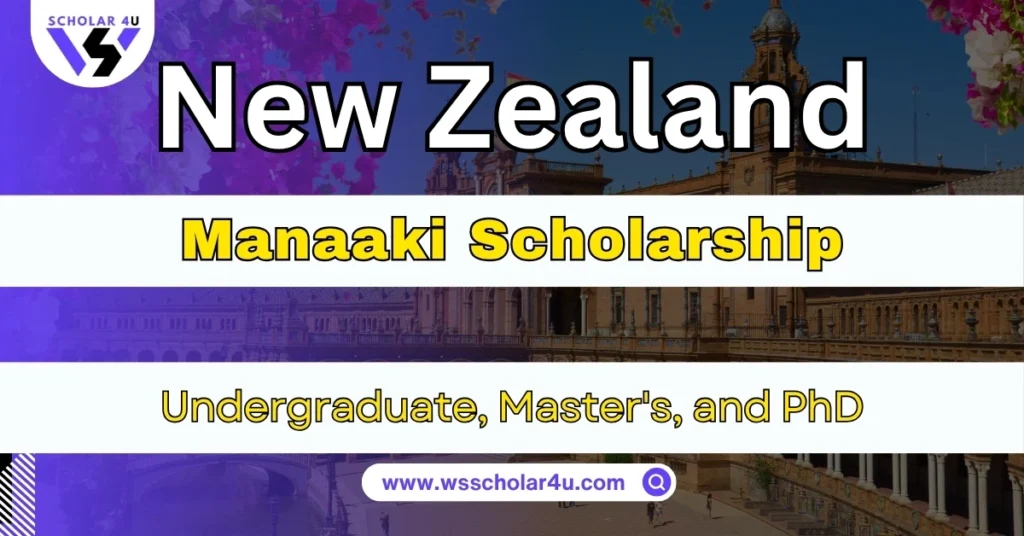 Manaaki Scholarship