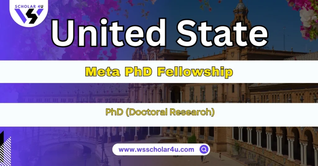 Meta PhD Fellowship