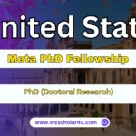 Meta PhD Fellowship