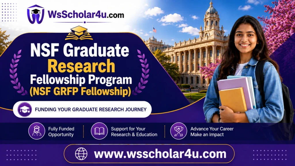 NSF Graduate Research Fellowship Program (NSF GRFP Fellowship)