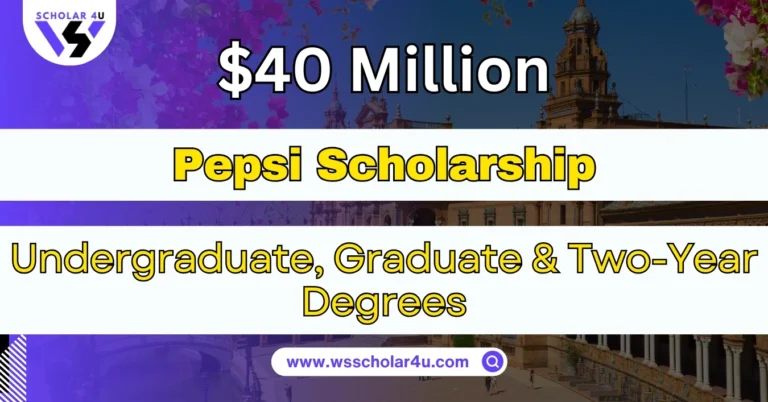 Pepsi Scholarship 2027 (UNCF & HACU Awards) PepsiCo Foundation