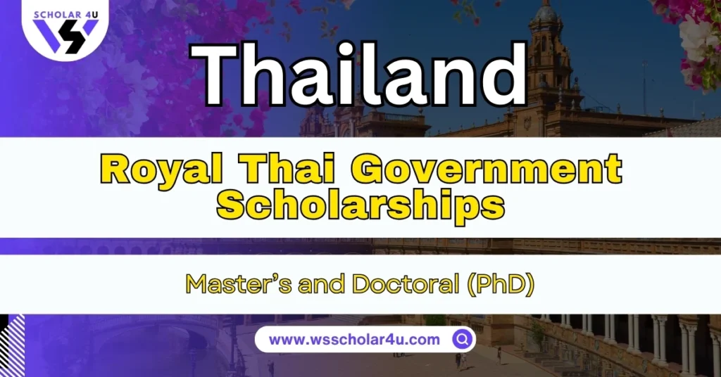 Royal Thai Government Scholarships