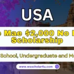 Sallie Mae $2,000 No Essay Scholarship