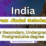 Sitaram Jindal Scholarship
