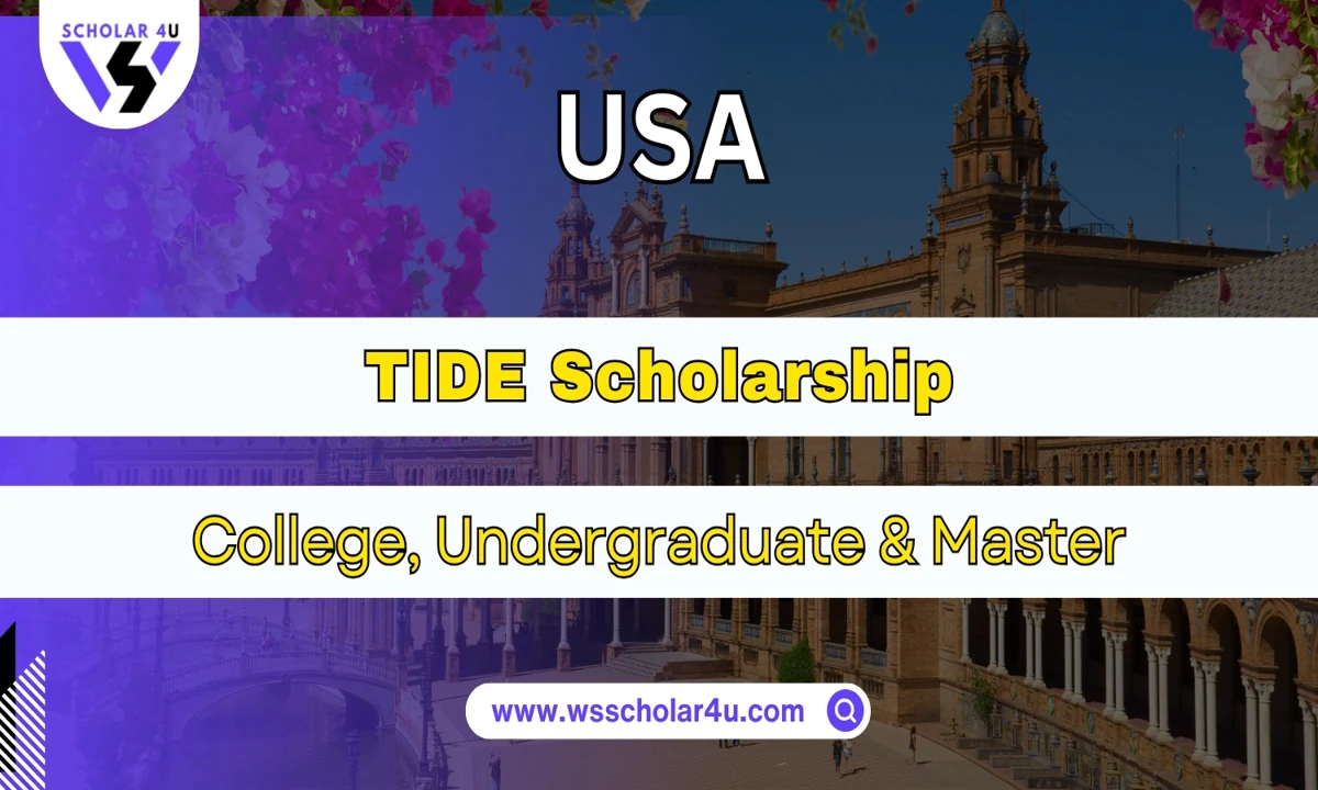 TIDE Scholarship full guide
