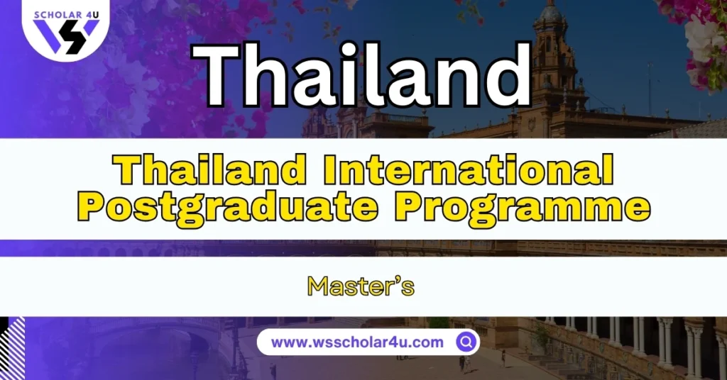 Thailand International Postgraduate Programme