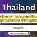 Thailand International Postgraduate Programme