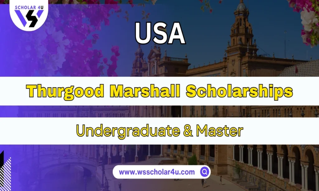 Thurgood Marshall scholarship