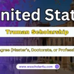Truman Scholarship 2027