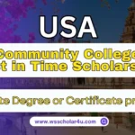 Tulsa Community College (TCC) Just in Time Scholarship