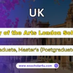 University of the Arts London Scholarships