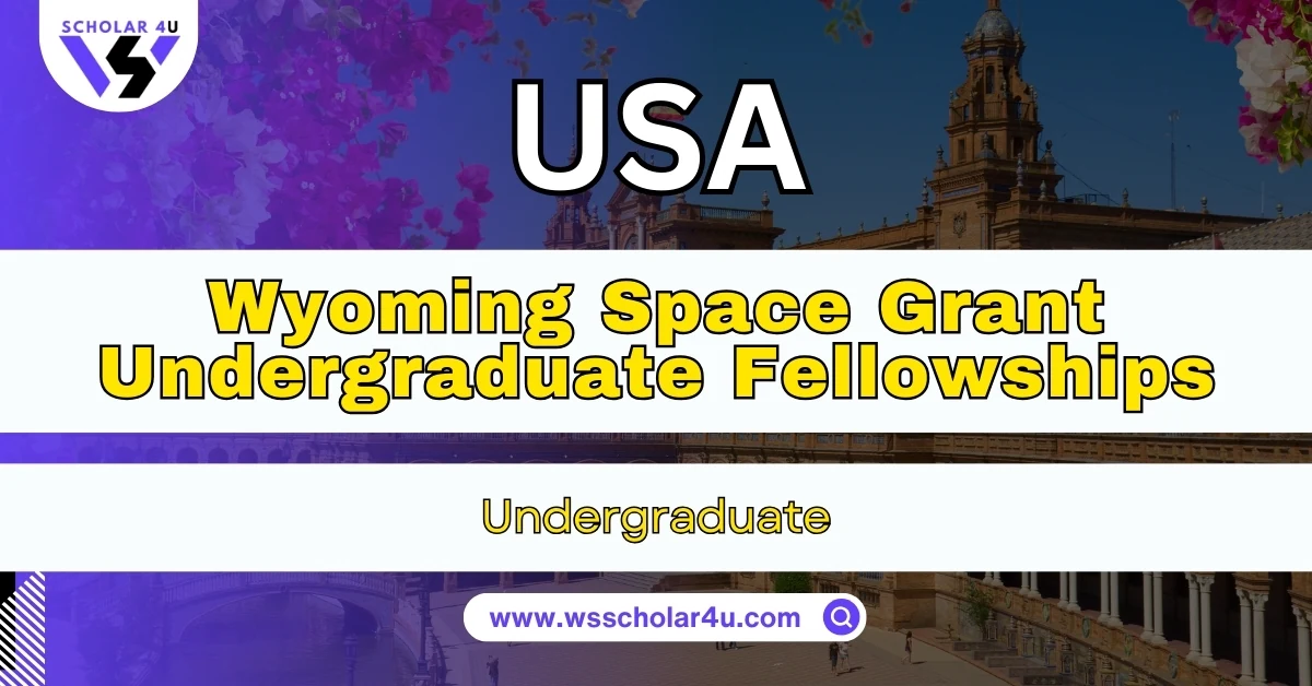 Wyoming Space Grant Undergraduate Fellowships (Application Guide)