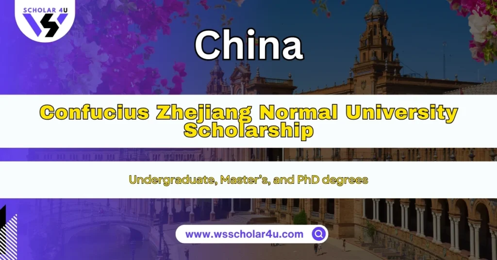 Zhejiang Normal University Scholarship