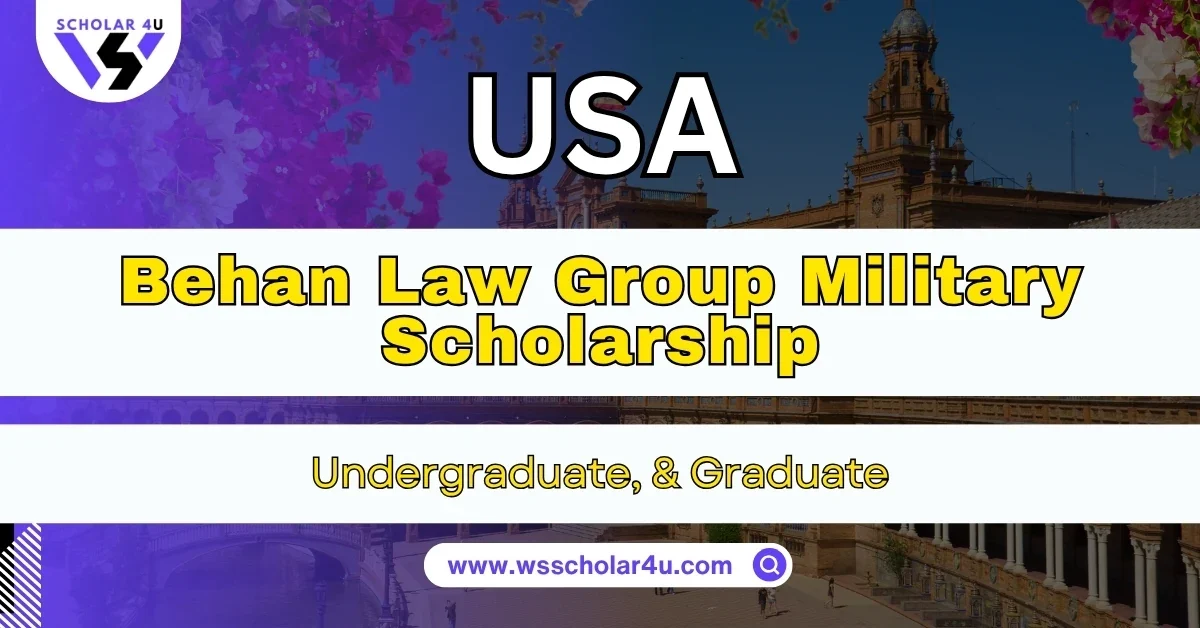 Behan Law Group Military Scholarship
