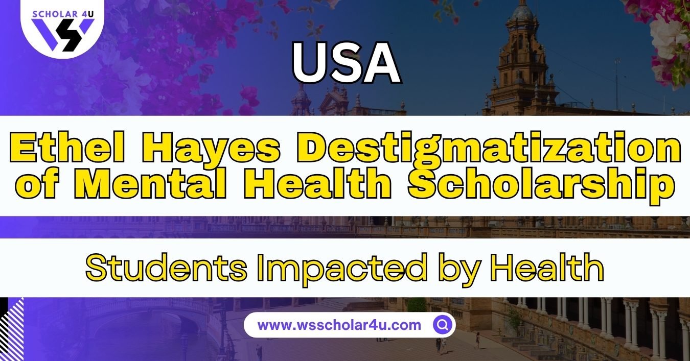 Ethel Hayes Destigmatization of Mental Health Scholarship