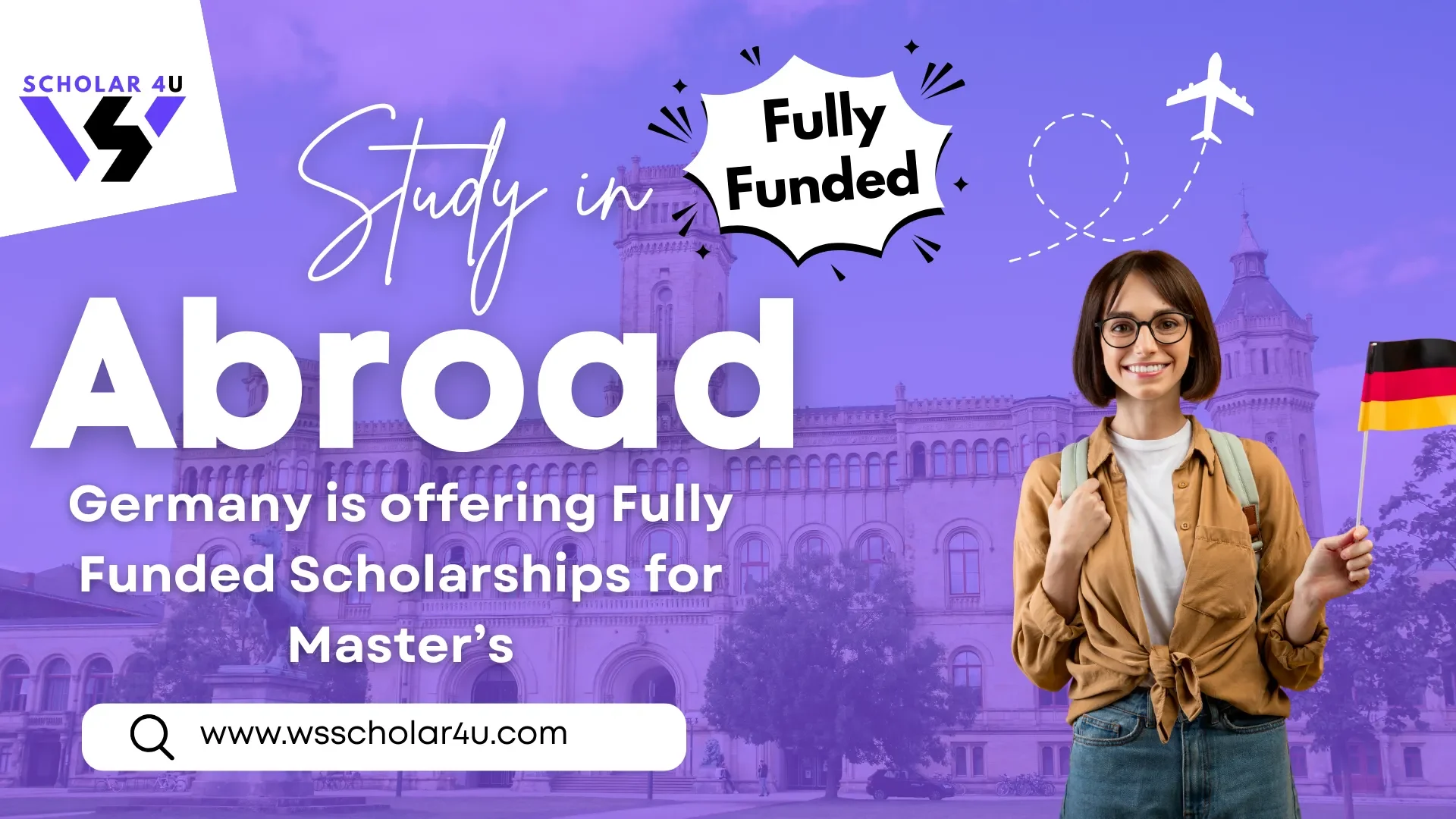 Fully Funded Scholarships for Master's in Germany 2025