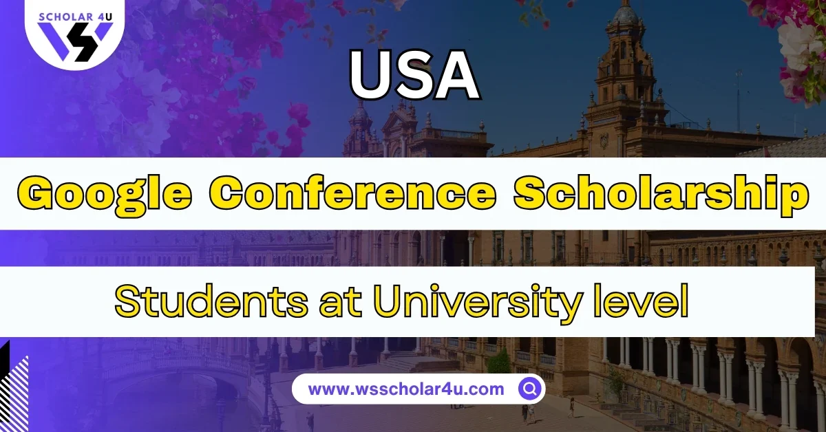 Google Conference Scholarship - North America Requirements
