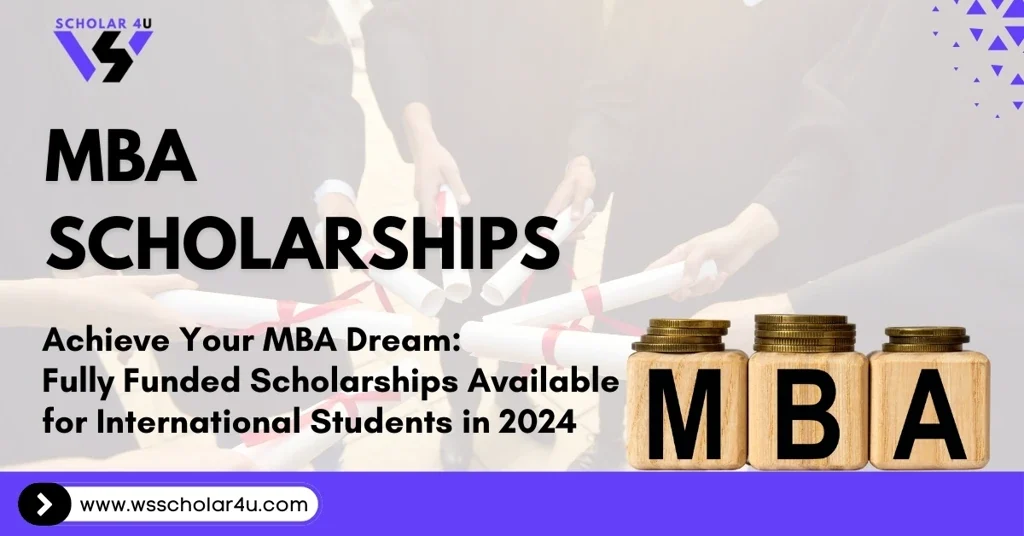 Fully Funded MBA Scholarships