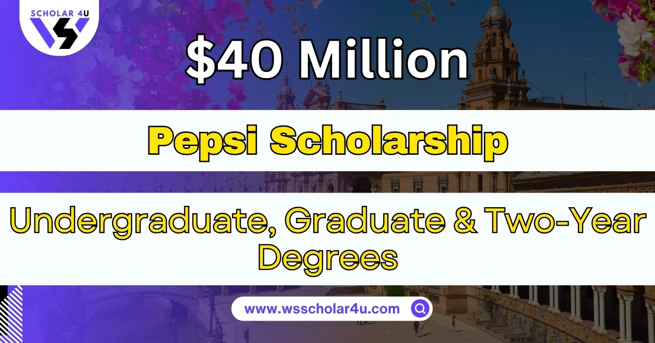 Pepsi Scholarship (UNCF & HACU Awards) PepsiCo Foundation