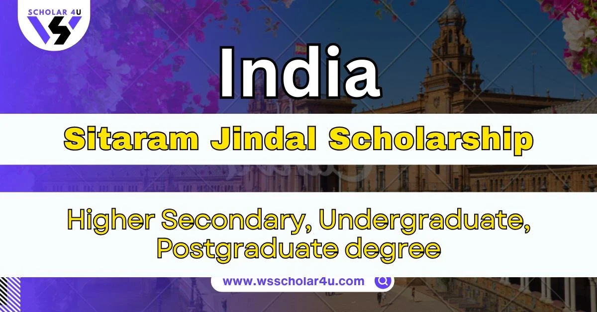Sitaram Jindal Scholarship