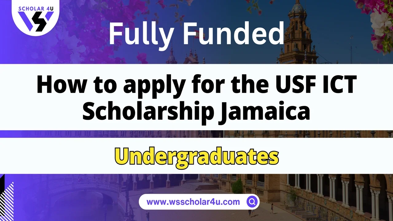 USF ICT Scholarship Jamaica 2026 – Full funding for ICT undergraduates at registered Jamaican institutions
