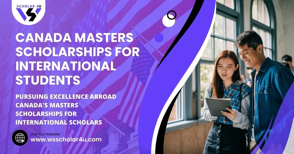 Canada Master scholarships for international students
